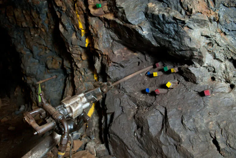 furadeira pneumática de mineração para trituração de carvão em lavra subterrânea